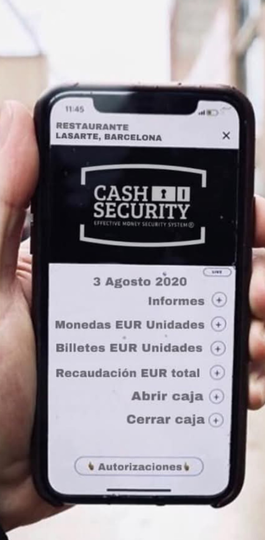 Dinero seguro con Cash Security: billetes en cajón inteligente